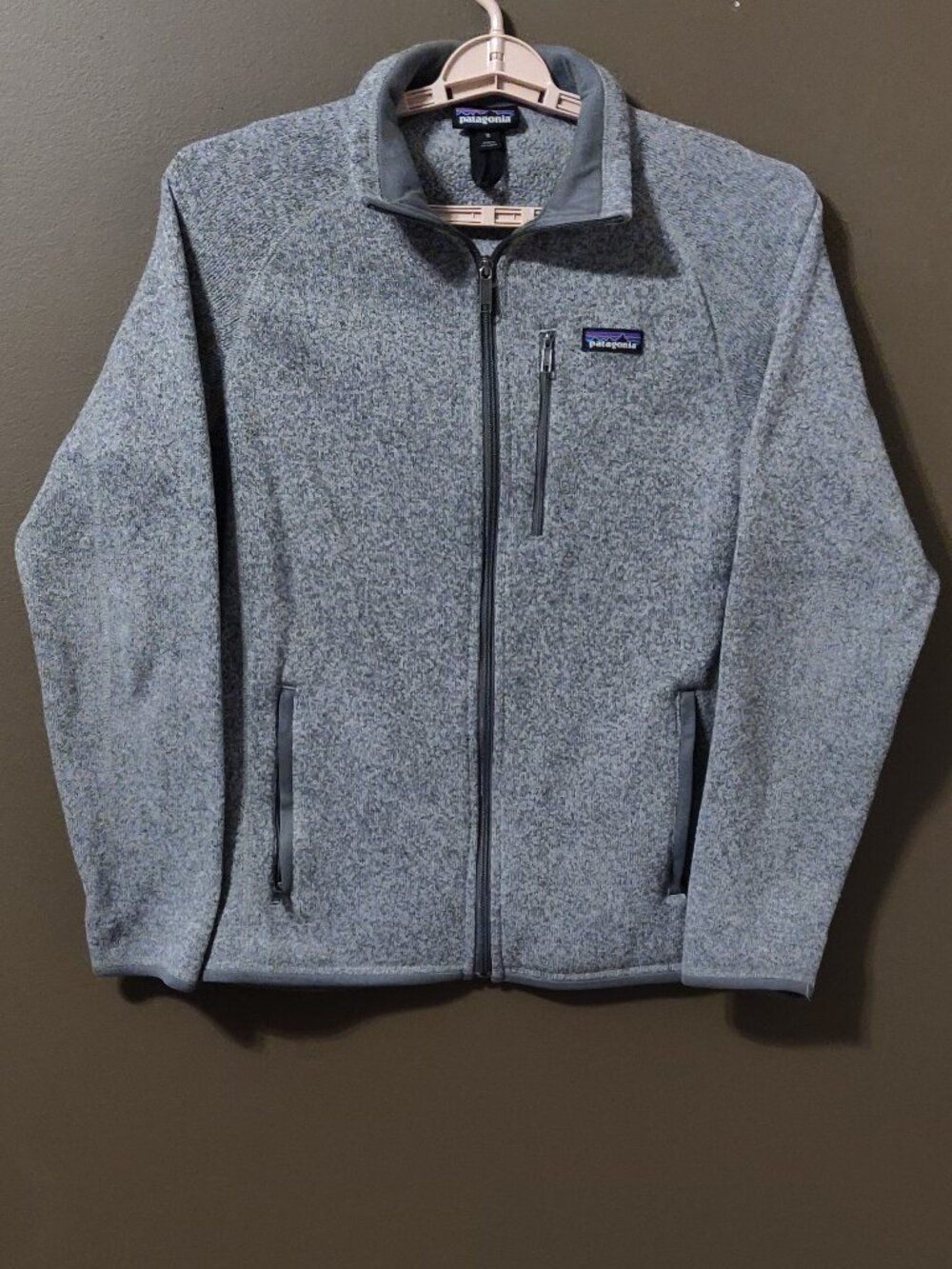 Patagonia Better Sweater Men's Fleece Jacket In Stonewash MEDIUM